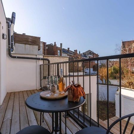 Huswell - Industrial Apartment With Terrace In แอนต์เวิร์ป ภายนอก รูปภาพ