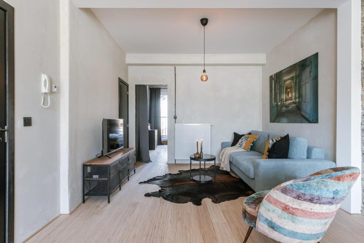 Huswell - Industrial Apartment With Terrace In แอนต์เวิร์ป ภายนอก รูปภาพ