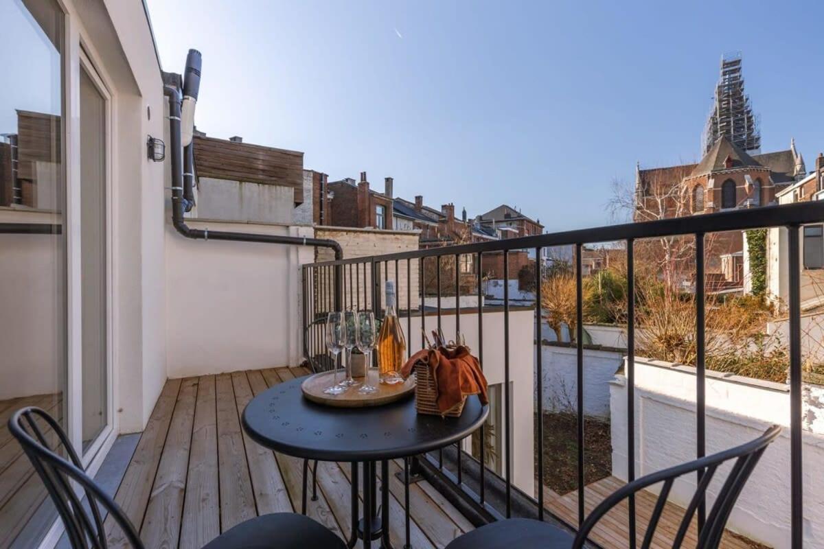 Huswell - Industrial Apartment With Terrace In แอนต์เวิร์ป ภายนอก รูปภาพ