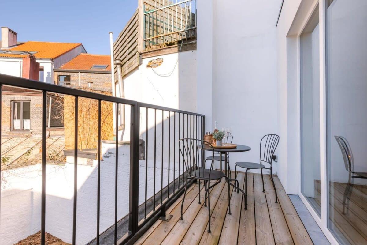 Huswell - Industrial Apartment With Terrace In แอนต์เวิร์ป ภายนอก รูปภาพ
