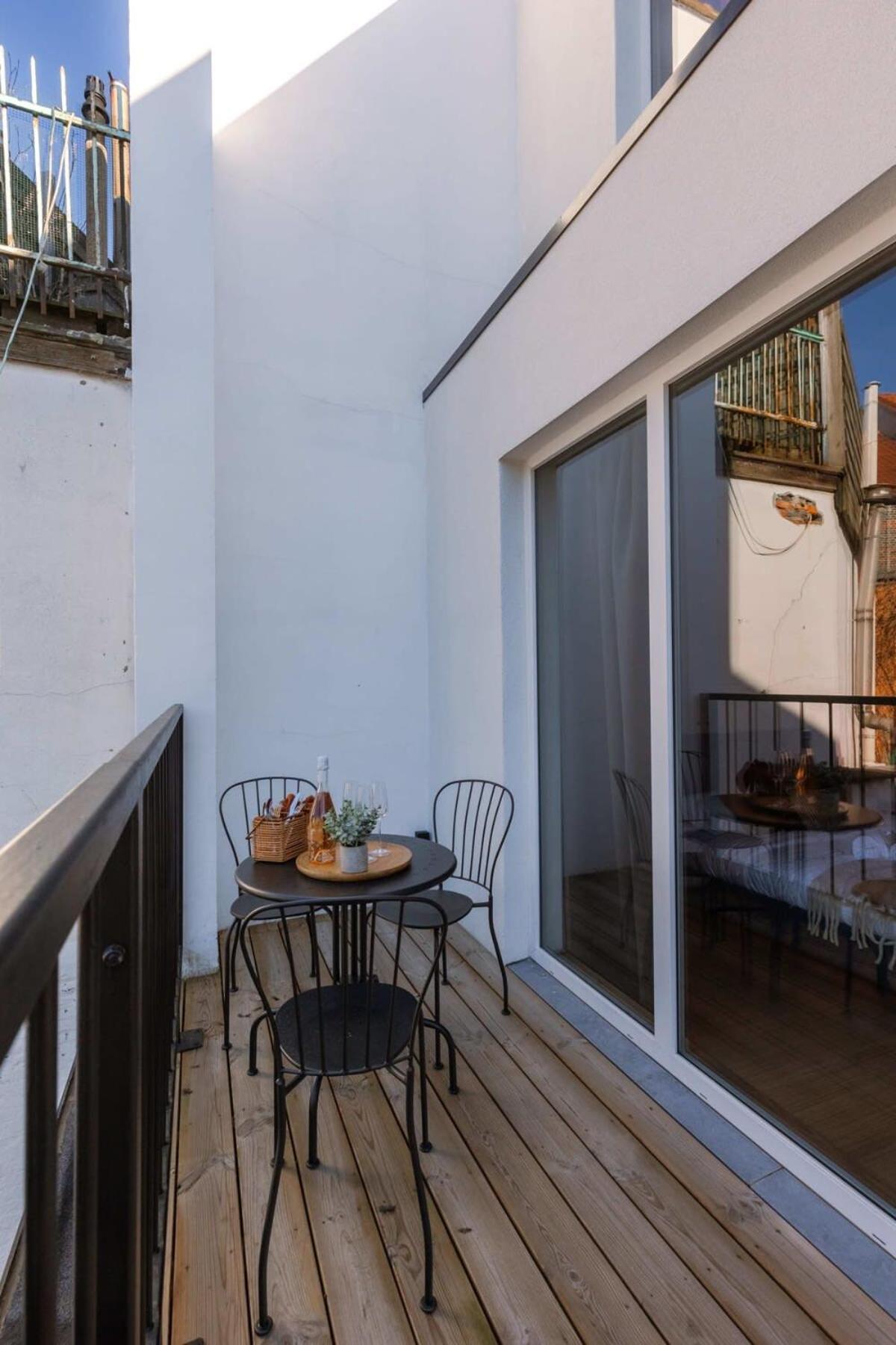 Huswell - Industrial Apartment With Terrace In แอนต์เวิร์ป ภายนอก รูปภาพ